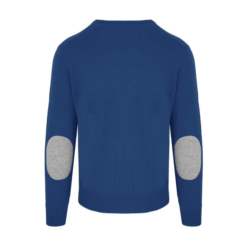 Malo Blue Wool Sweater Malo 