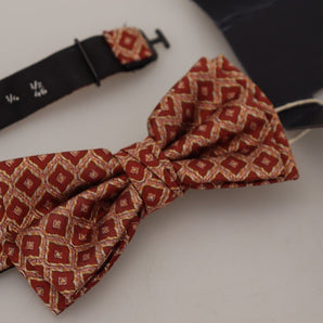 Scotch &amp; Soda Silk Patterned Exclusive Bow Tie