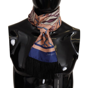 Dolce & Gabbana Elegant Silk Men's Scarf Wrap