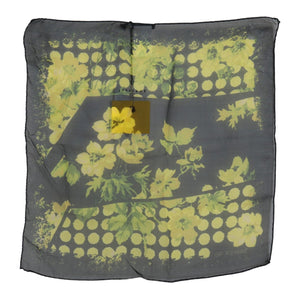 GF Ferre Elegant Floral Silk Scarf