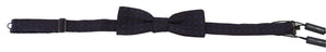 Dolce &amp; Gabbana Elegant Silk Patterned Bow Tie