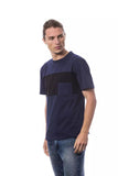 Verri Blue Cotton T-Shirt Verri 