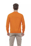 Conte of Florence Orange Cotton Sweater Conte of Florence 