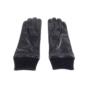 Cavalli Class Black Leather Di Lambskin Glove Cavalli Class 